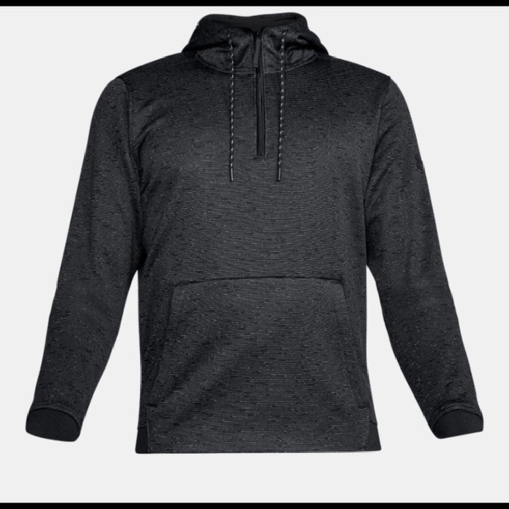 Under Armour Fitted Coldgear 1/4 Zip hood Graphite